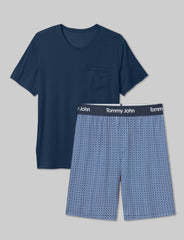 Second Skin Sleep Pocket Tee & Short Set