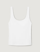 Women's Cotton Pointelle Rib Tank