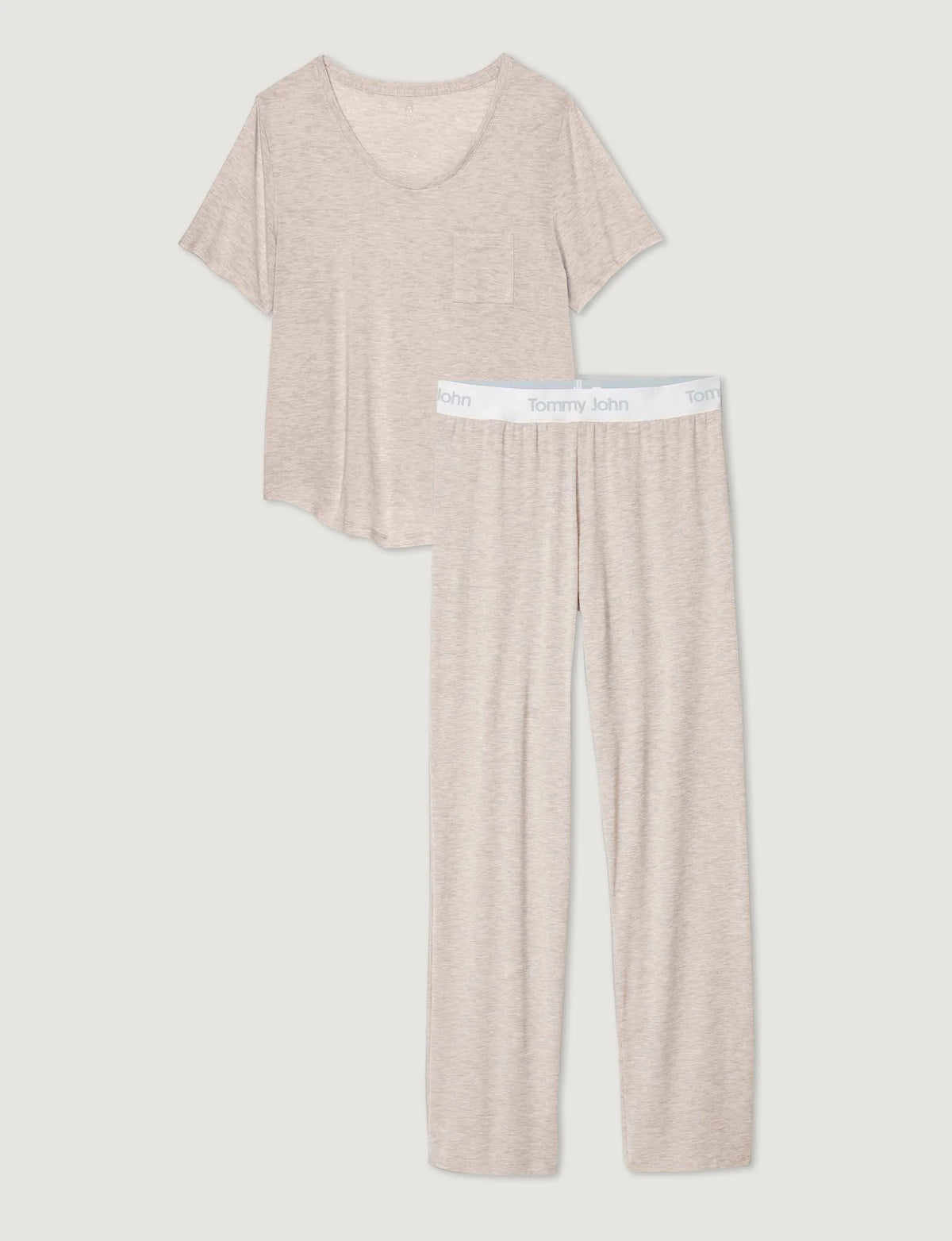 Women's Second Skin Sleep Pocket Tee & Pant Set