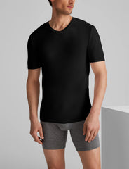 Second Skin High V-Neck Stay-Tucked Undershirt (3-Pack)