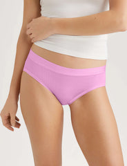 Women's Second Skin Luxe Rib Brief (5-Pack)